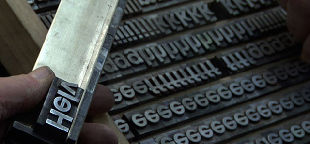 Still from Helvetica 2007 Still from Helvetica 2007